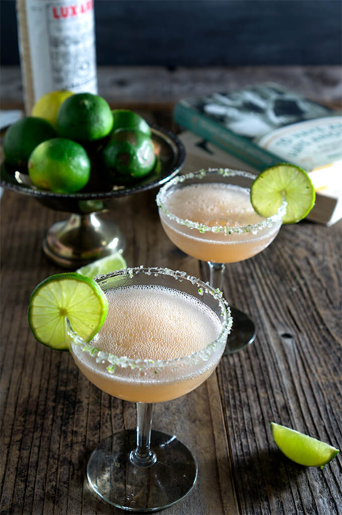 Hemingway daiquiri - icy cold, citrusy and slightly sweet, this is the famous Papa Doble, or double frozen daiquiri, that Earnest Hemingway loved so much - a pure bliss on a hot day.