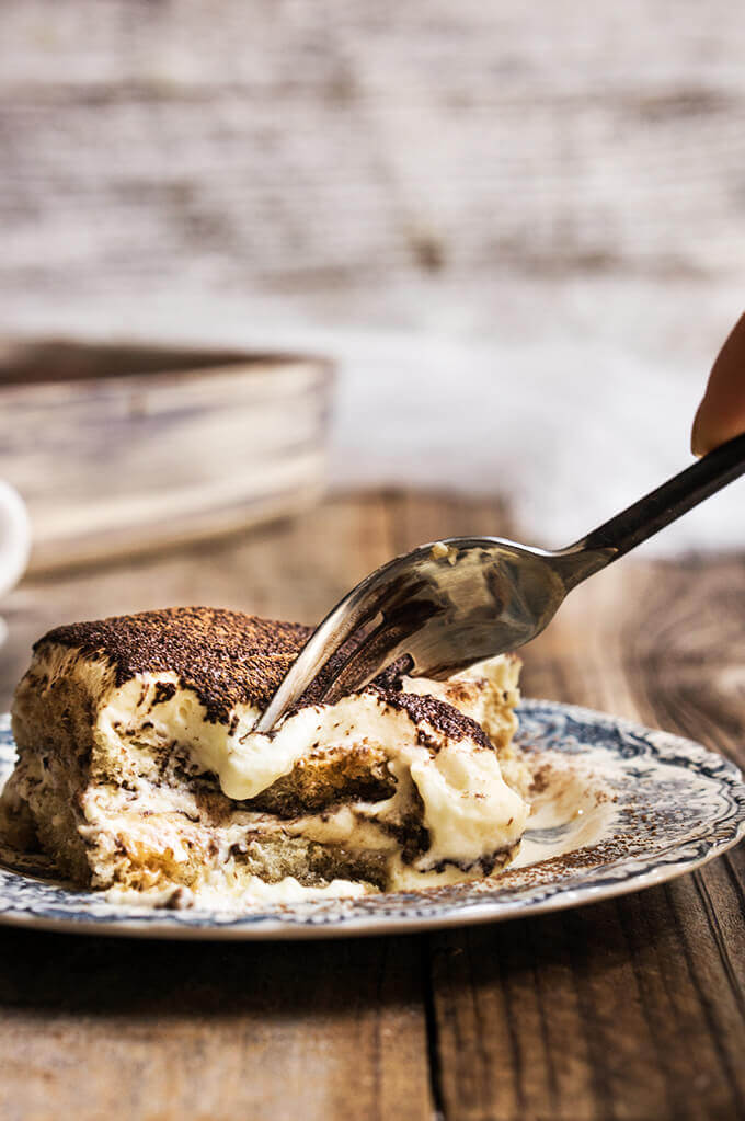 Classic Italian tiramisu - possibly the best tiramisu you'll ever taste - it's so luscious, soft and airy, with the perfect balance of bitter and sweet. | www.viktoriastable.com