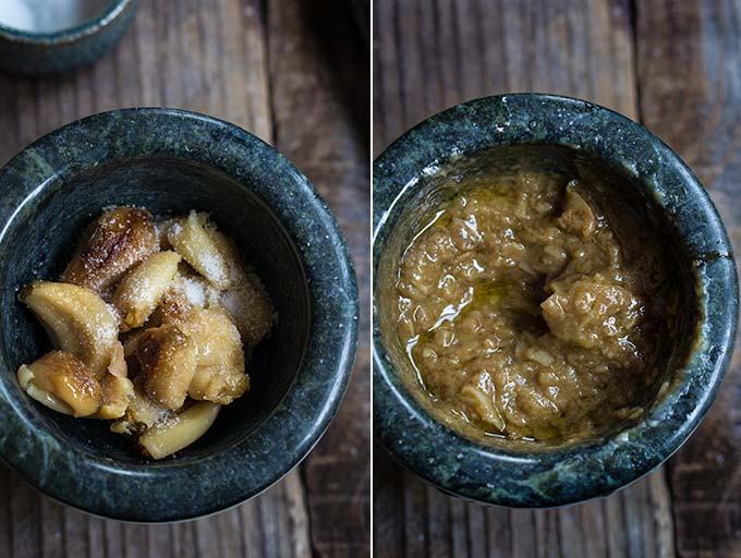 Caramelized fennel with roasted garlic lemon vinaigrette | www.viktoriastable.com