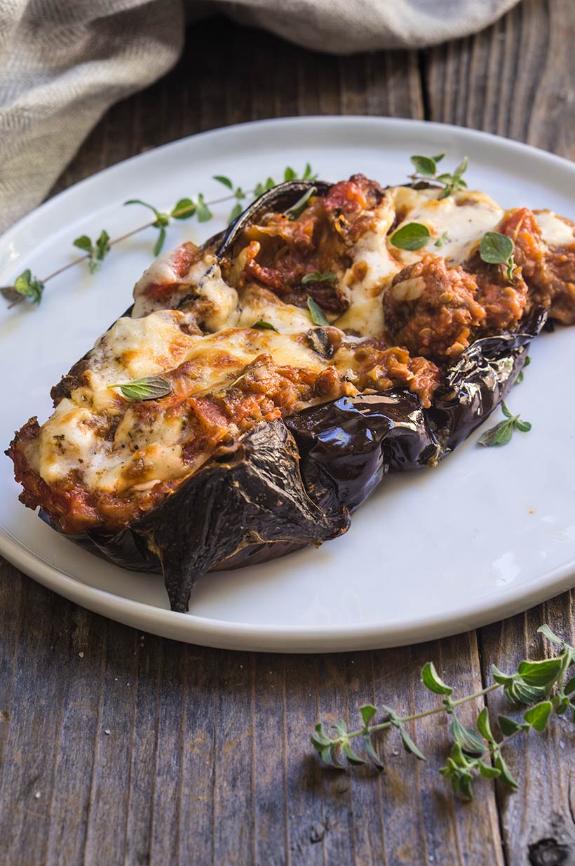 Stuffed eggplant | www.viktoriastable.com