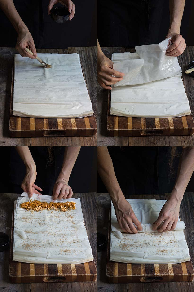 Pumpkin strudel | www.viktoriastable.com