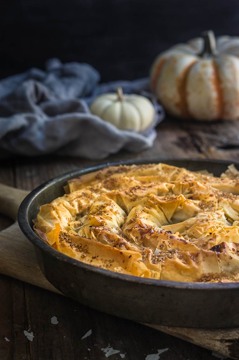 Pumpkin strudel | www.viktoriastable.com