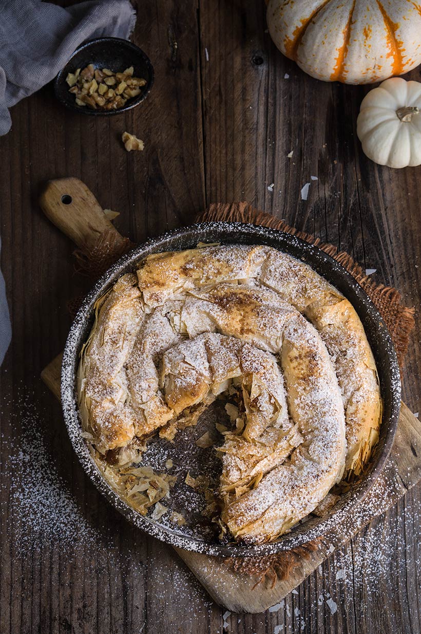 Pumpkin strudel | www.viktoriastable.com
