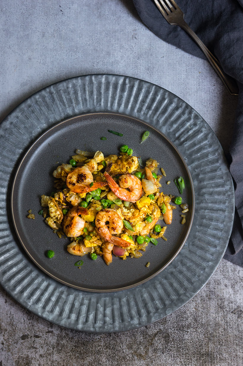 Shrimp fried rice | www.viktoriastable.com