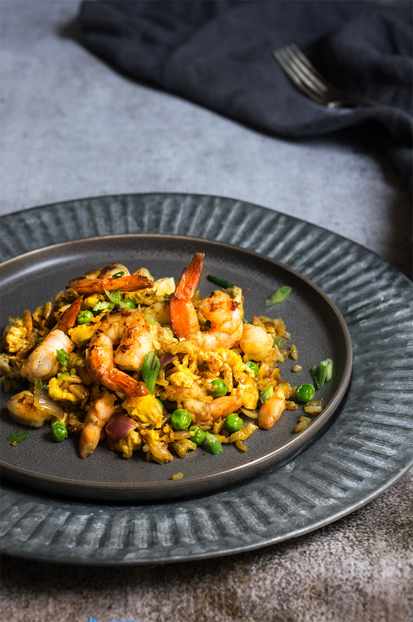 Shrimp fried rice | www.viktoriastable.com