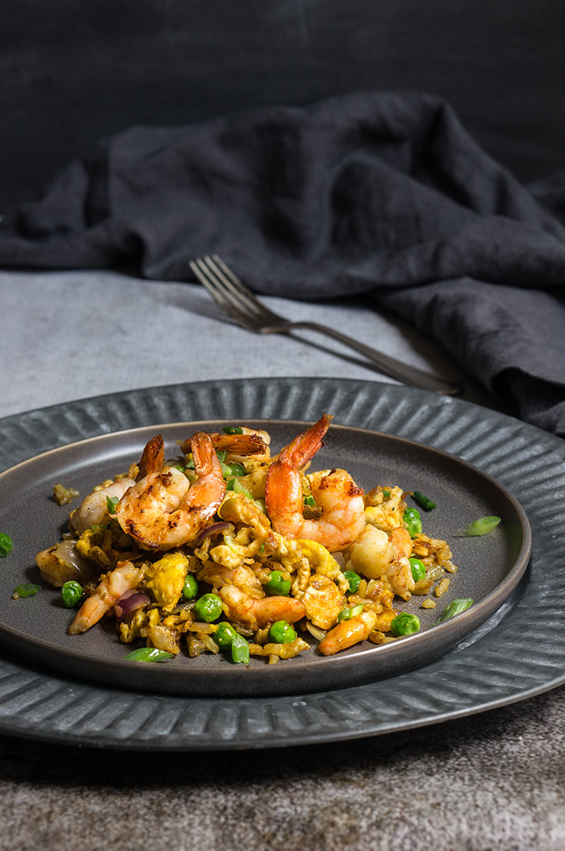 Shrimp fried rice | www.viktoriastable.com