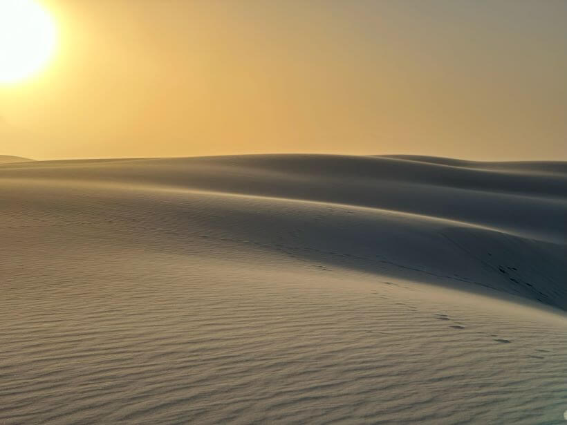 White Sands dessert, New Mexico