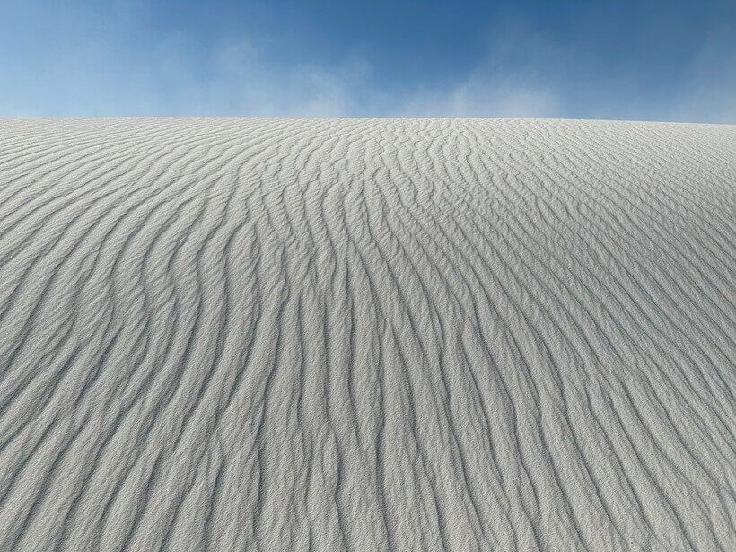 White Sands desert, New Mexico